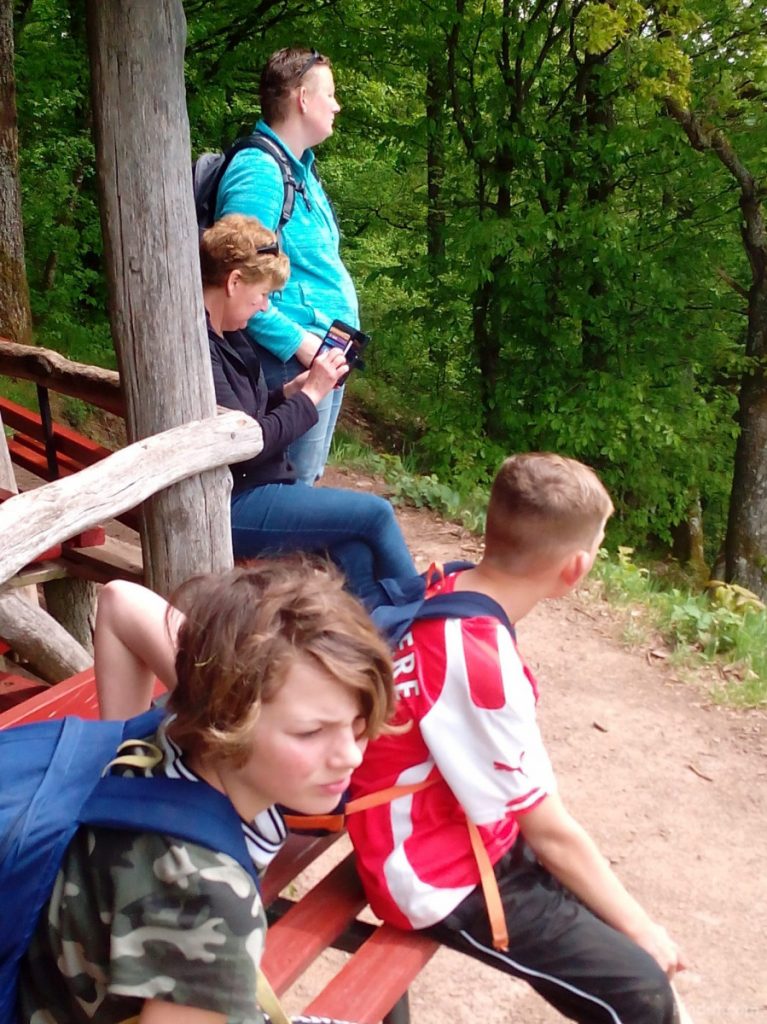 De eerste bergwandeling deze week