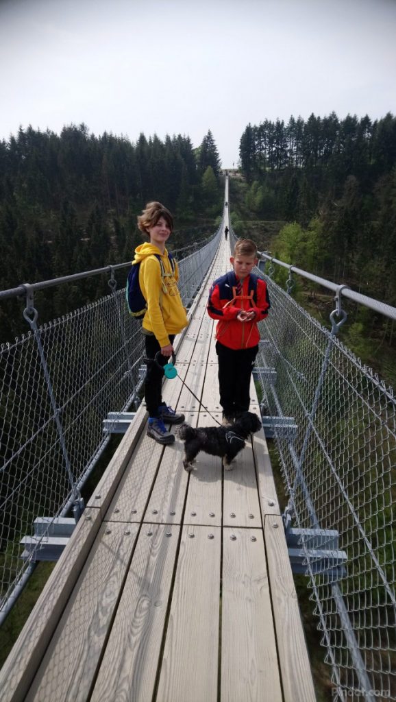 De mooiste hangbrug van Duitsland
