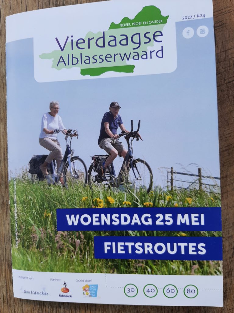 Fietsvierdaagse dag 1, 25 mei 2022