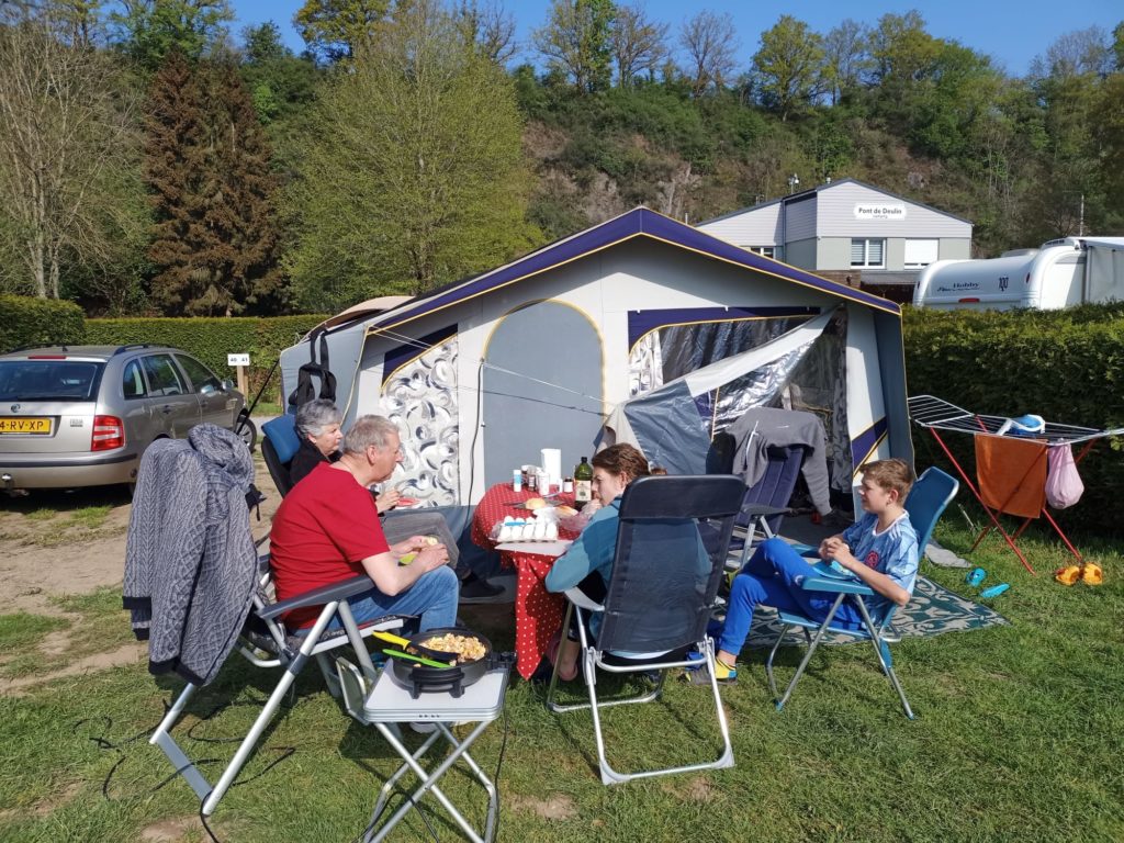 Camping Pont du Deulin, Hotton: Dag 3