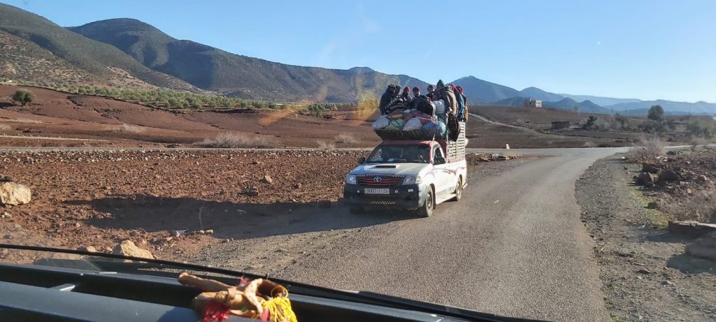 18 februari 2024, Bin El Ouidane (MA)